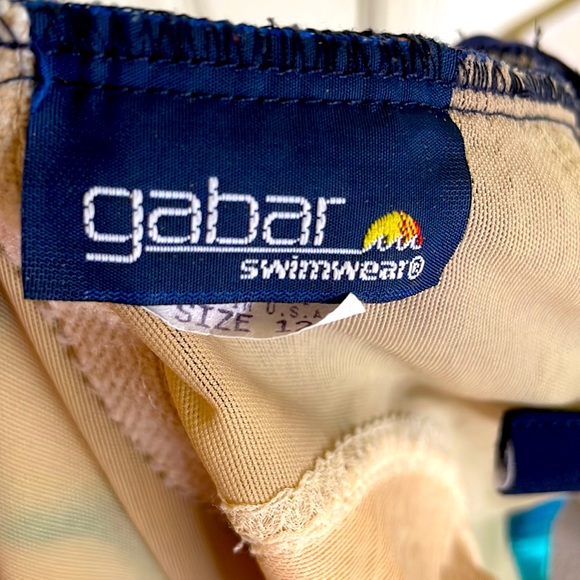 Unique One Piece Swimsuit Size 12 - Picture 7 of 7